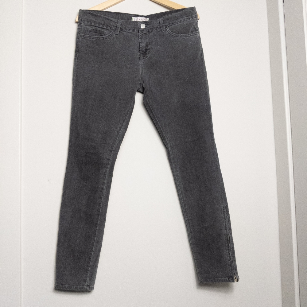 J Brand Pencil Leg, Gray Jeans